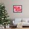 Stupell Industries Very Merry Bold Holiday Flags Framed Floater Canvas Wall Art
